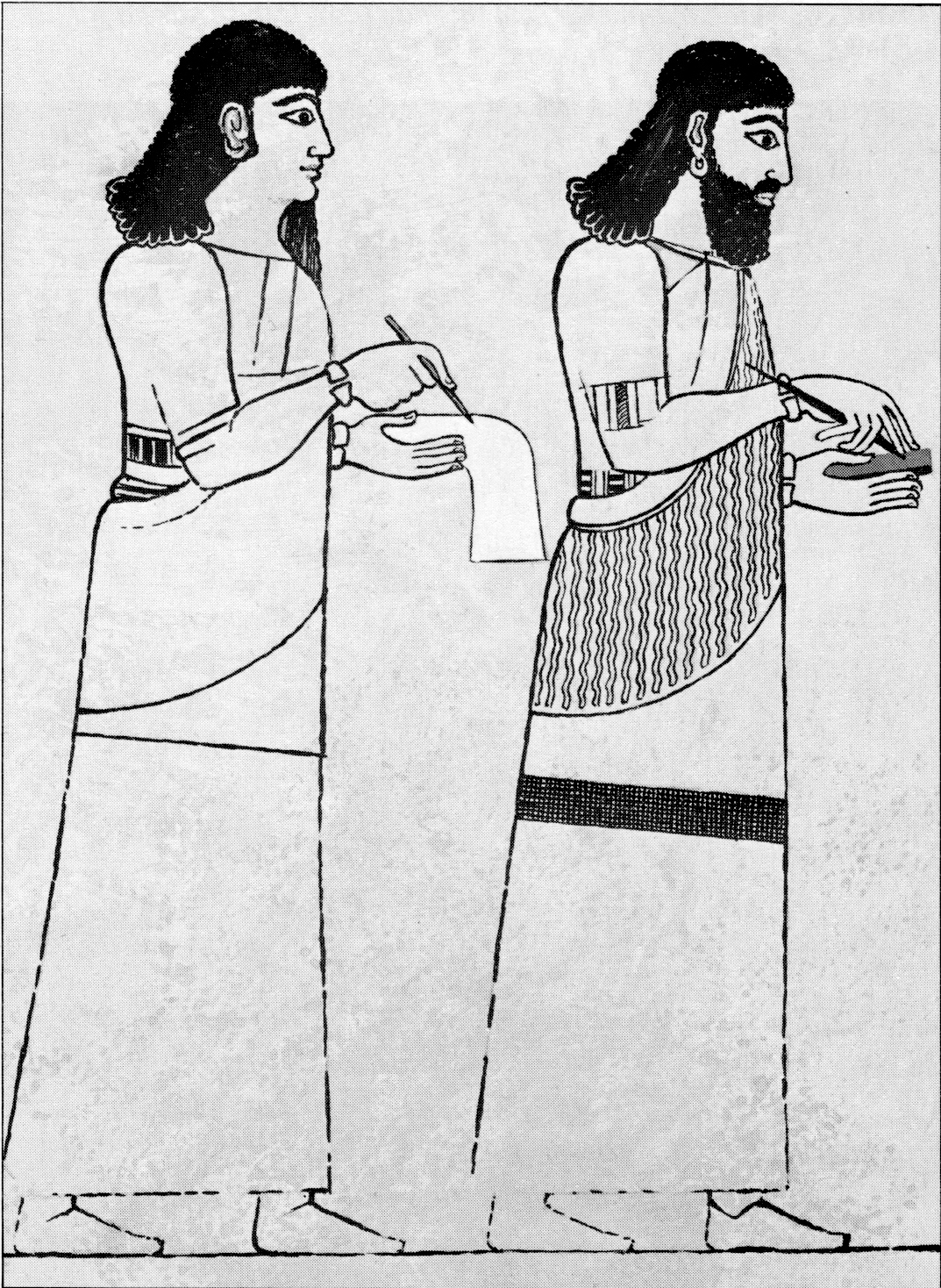 구바빌로니아 시대의 서기관들은 『이난나의 찬가』와 같은 수메르 문학 작품들을 에두바에서의 서기관 교육 과정의 일부로 필사했을 것이다.