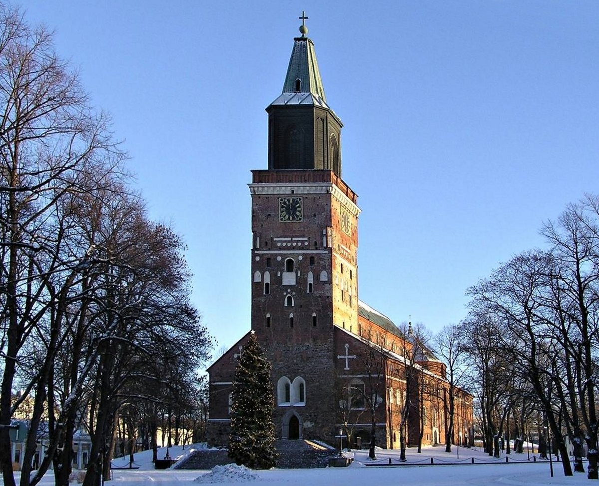 Katedral Turku, pusat Gereja Lutheran Injili Finlandia.