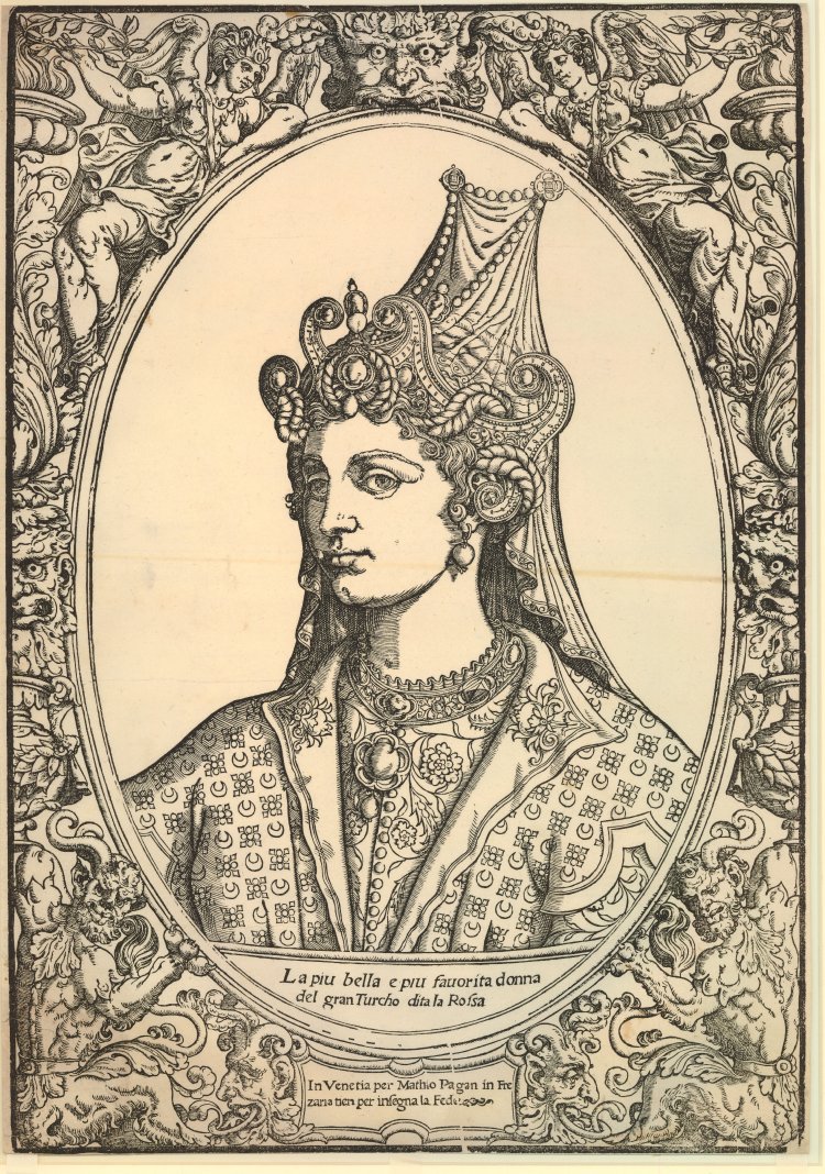 Chân dung Roxelana, 1540-50, mô tả bà là