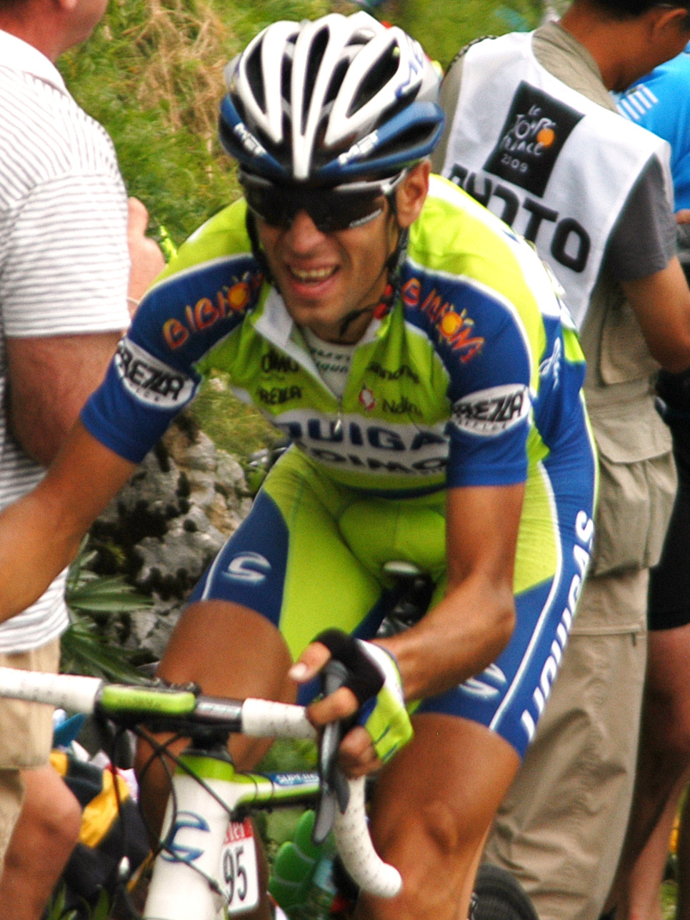 Nibali về thứ sáu chung cuộc tại Tour de France 2009.