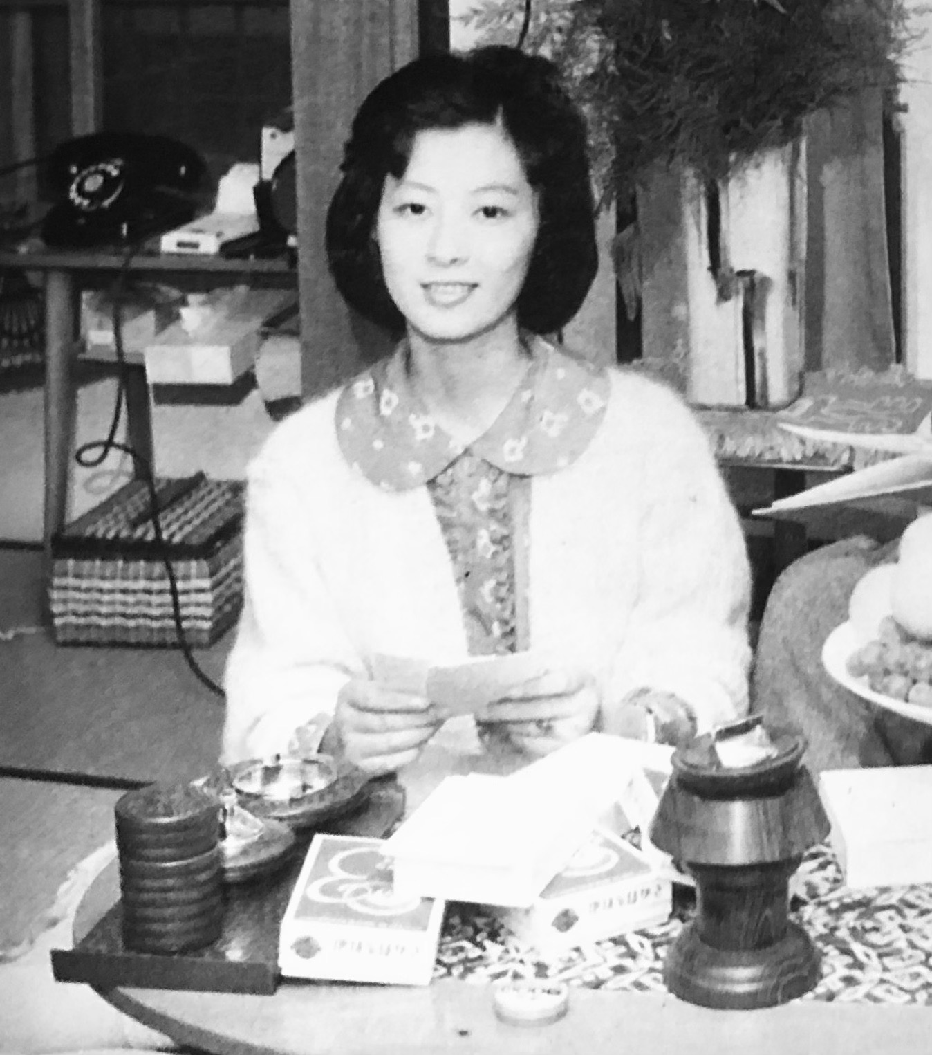 Akiko Koyama dan Nagisa Ōshima pada tahun 1960.