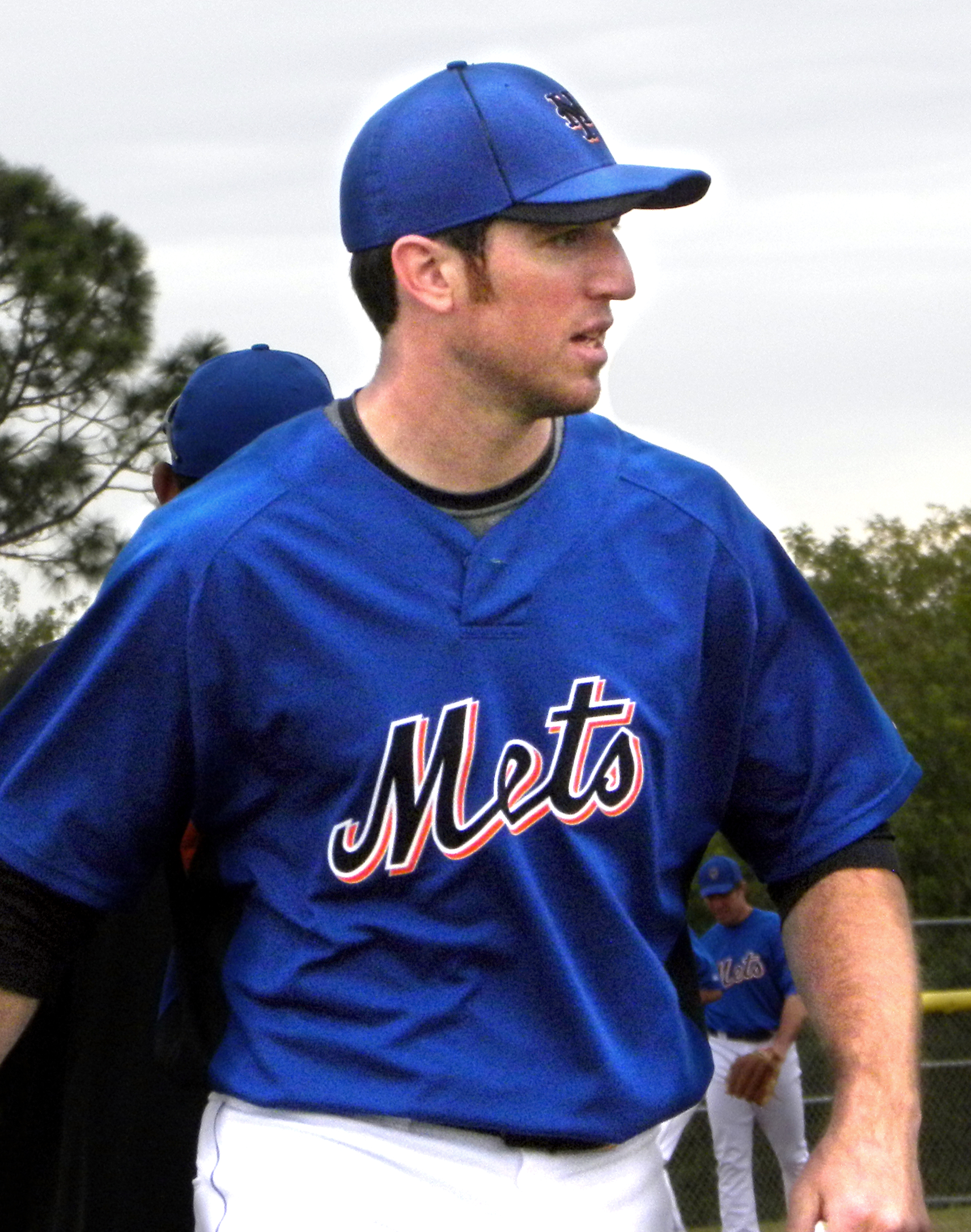 Davis's son Ike, while playing for the New York Mets