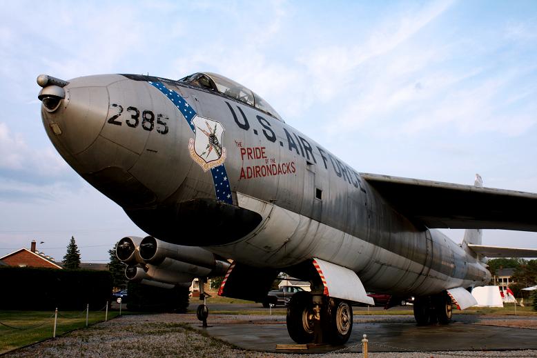 A B-47 with the inscription 