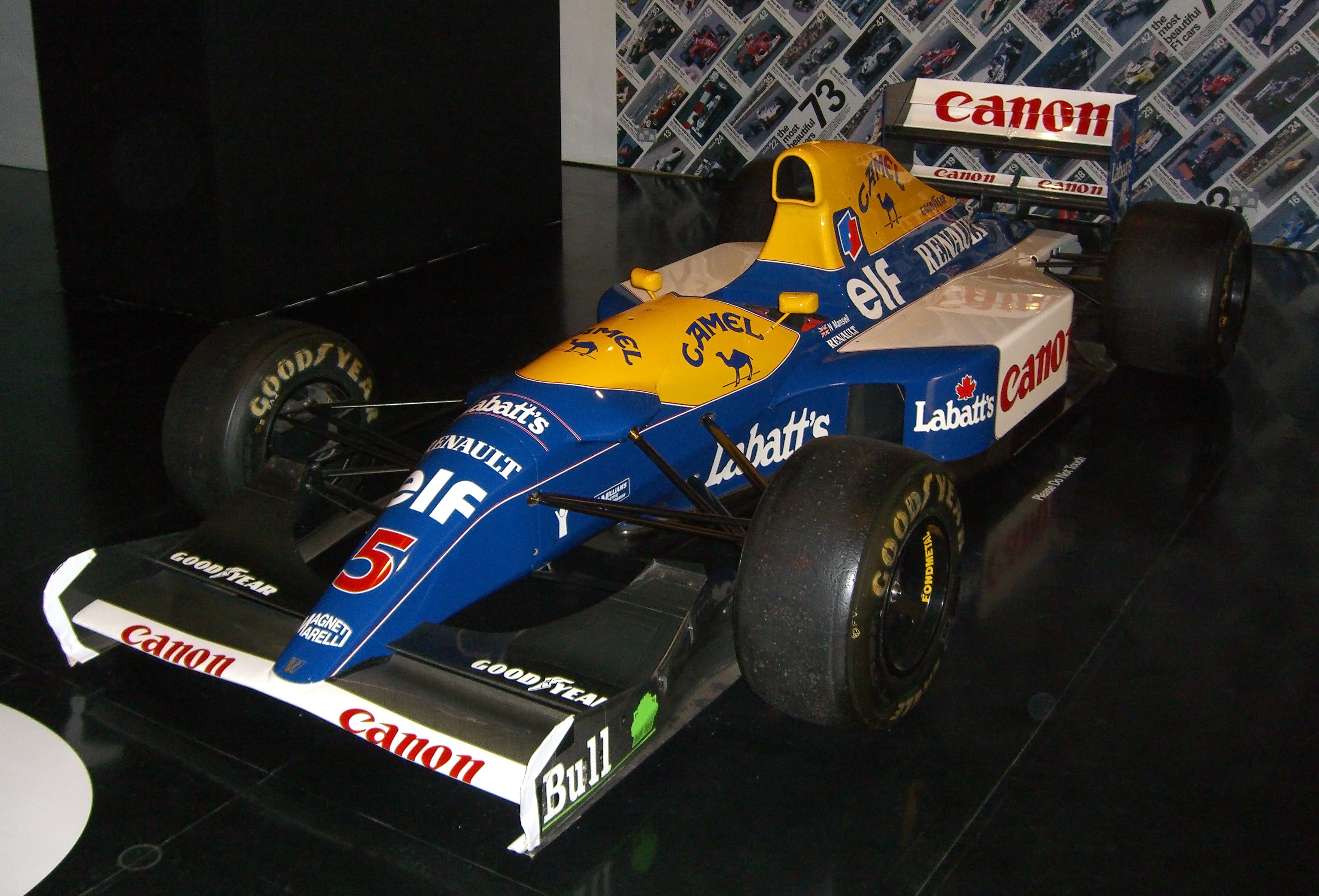 Williams FW14B Mansell (1992).