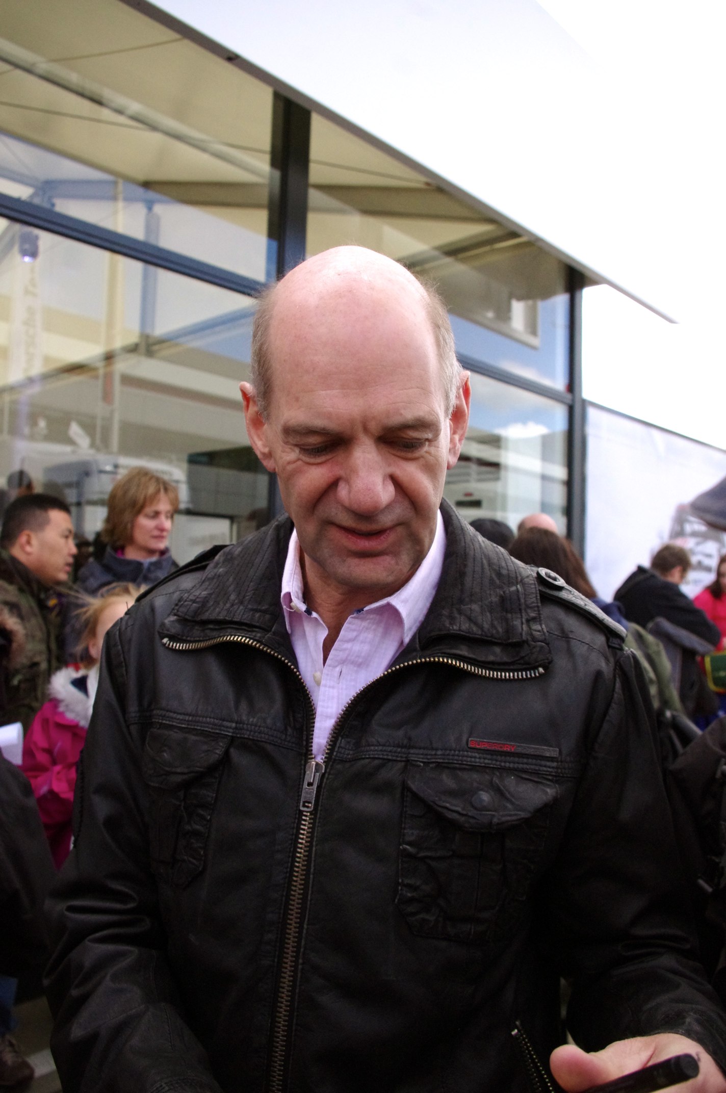 Adrian Newey temporarily stepping away from F1 duties (2014).