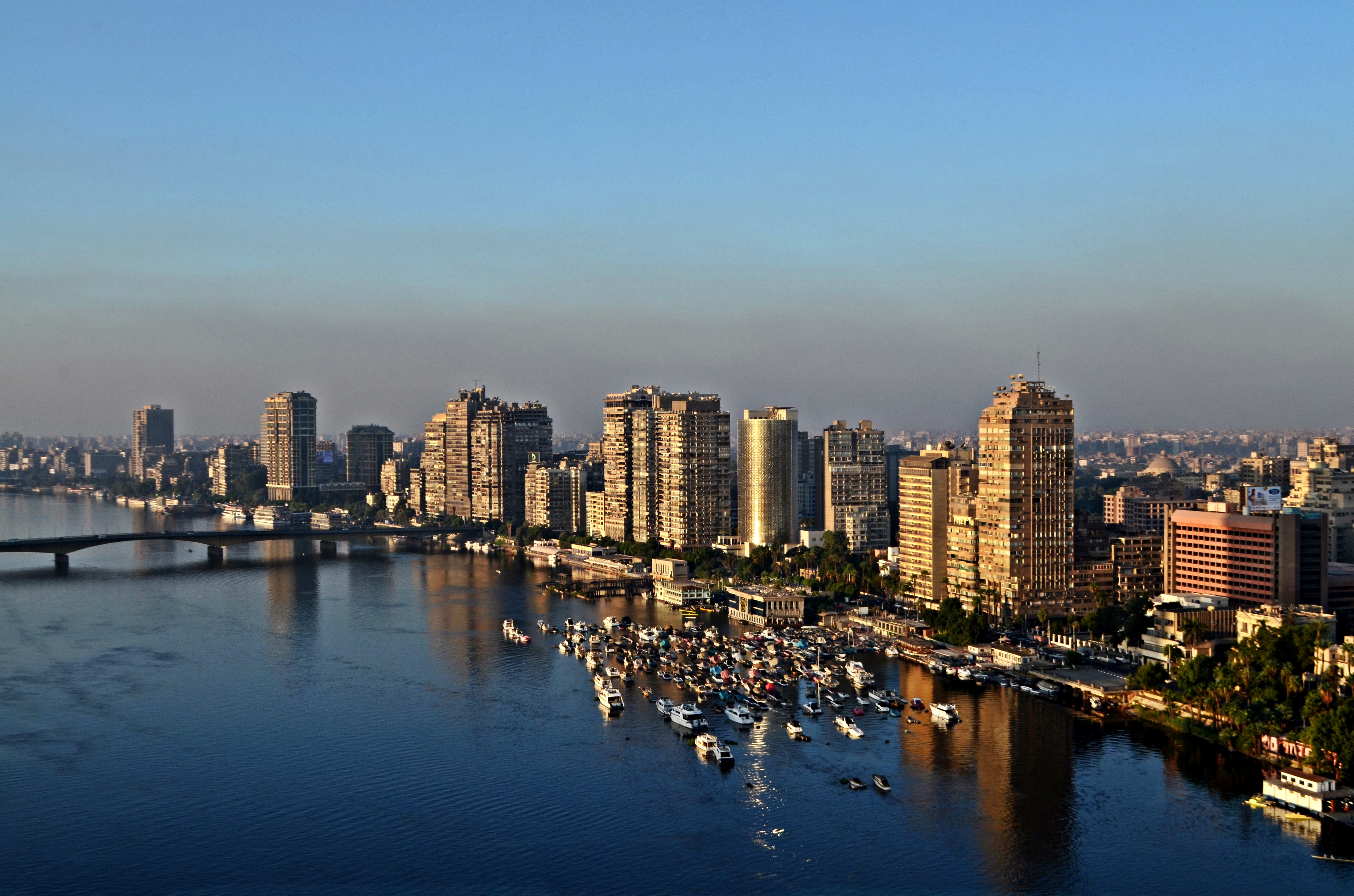 Giza and the Nile