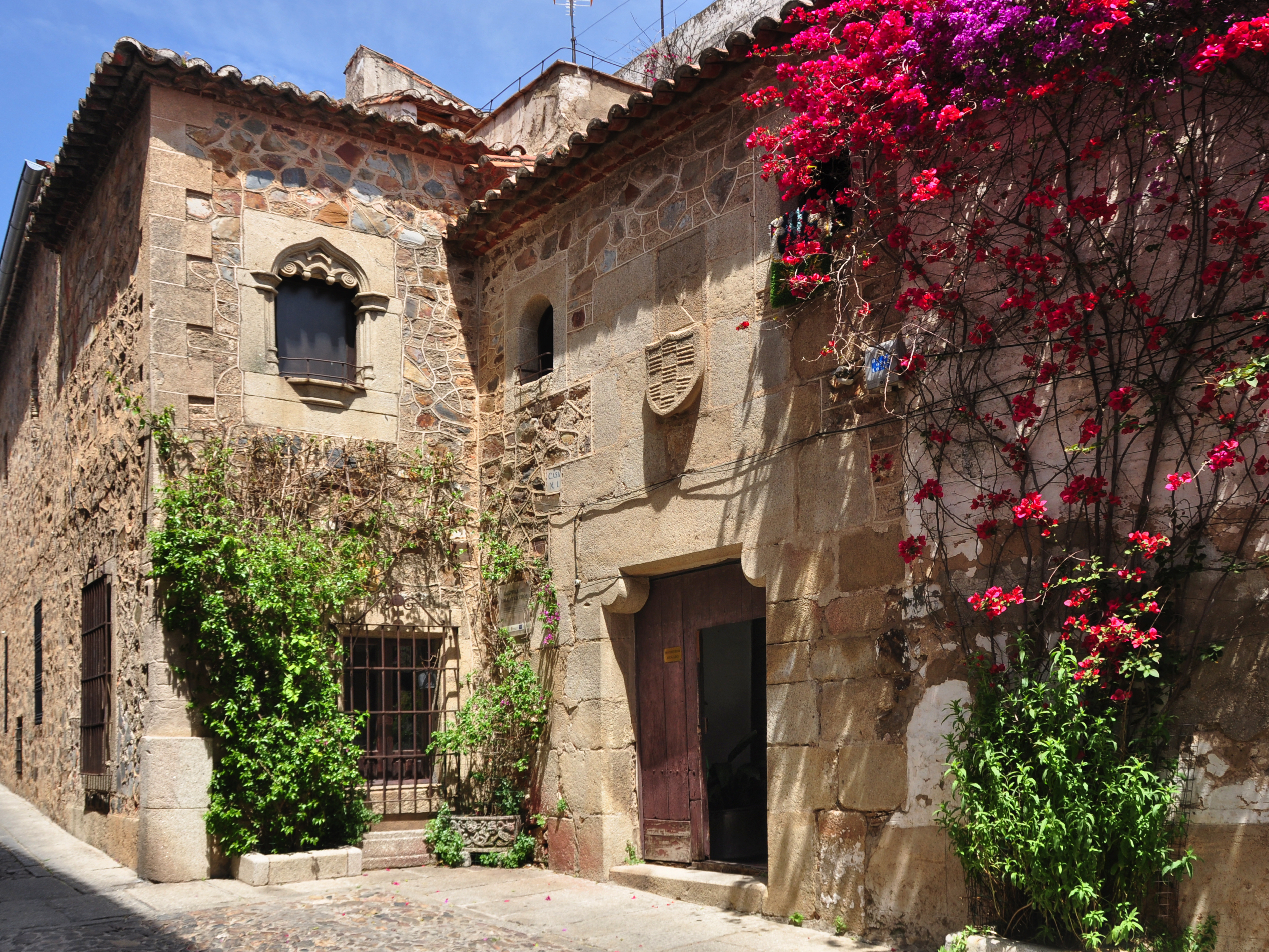 카세레스 구시가지에 있는 기사단 병원(Hospital of the Knights)