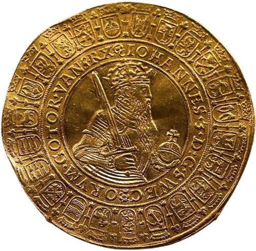 Duit syiling emas Raja Johan III.