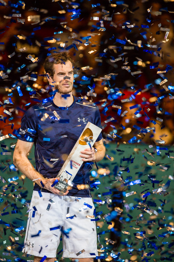 Murray at the 2016 Erste Bank Open.