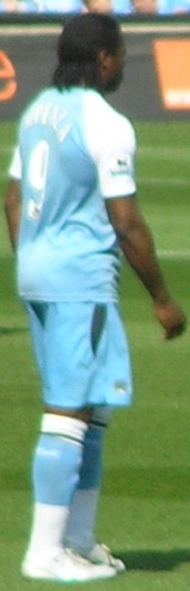 2007년, 맨체스터 시티 FC 시절의 에밀 음펜자
