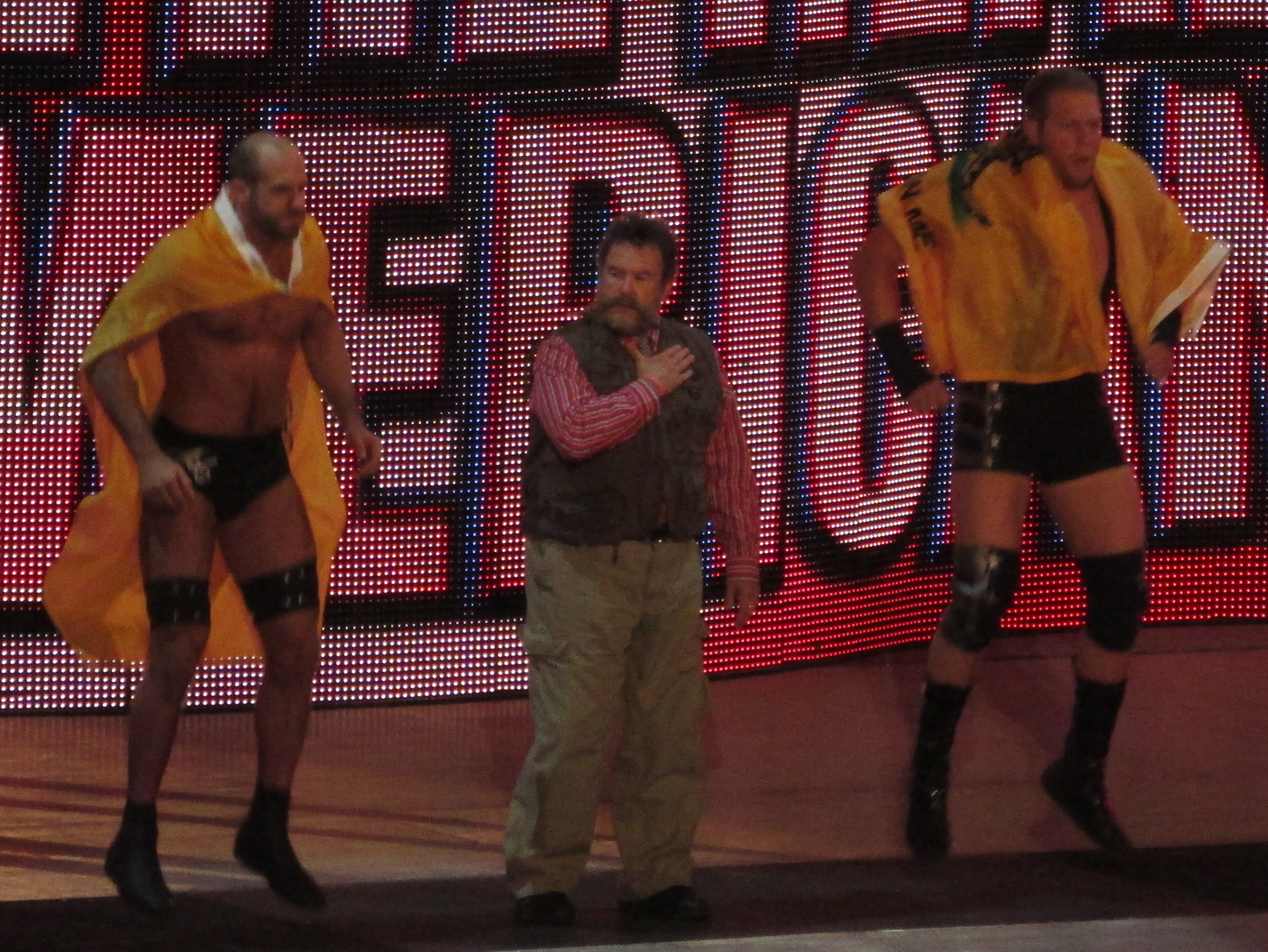 Swagger bersama Colter dan Cesaro sebagai The Real Americans.