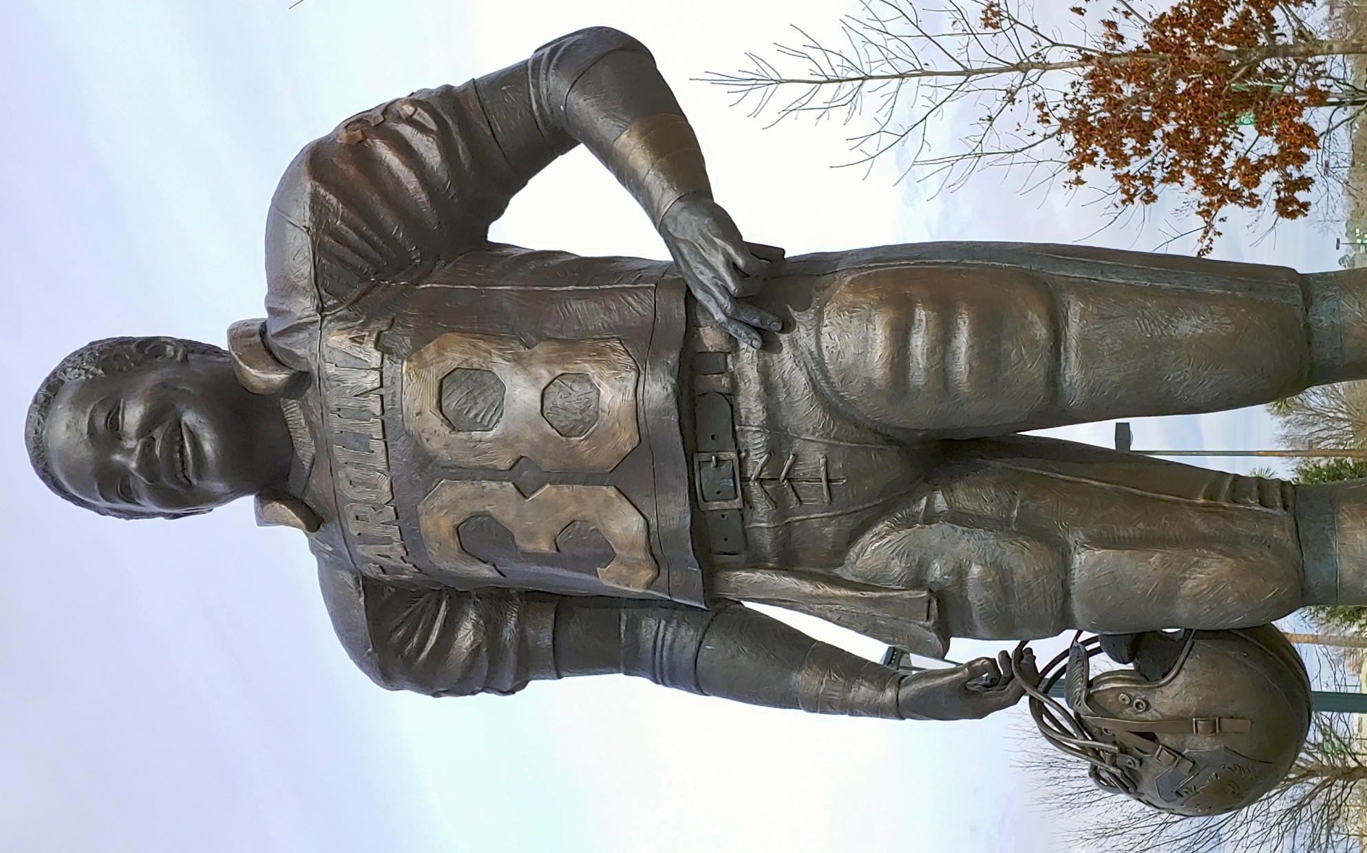 A picture of the George Rogers statue in Columbia, SC