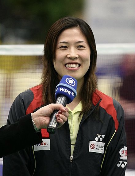 Gao Ling semasa beraksi.