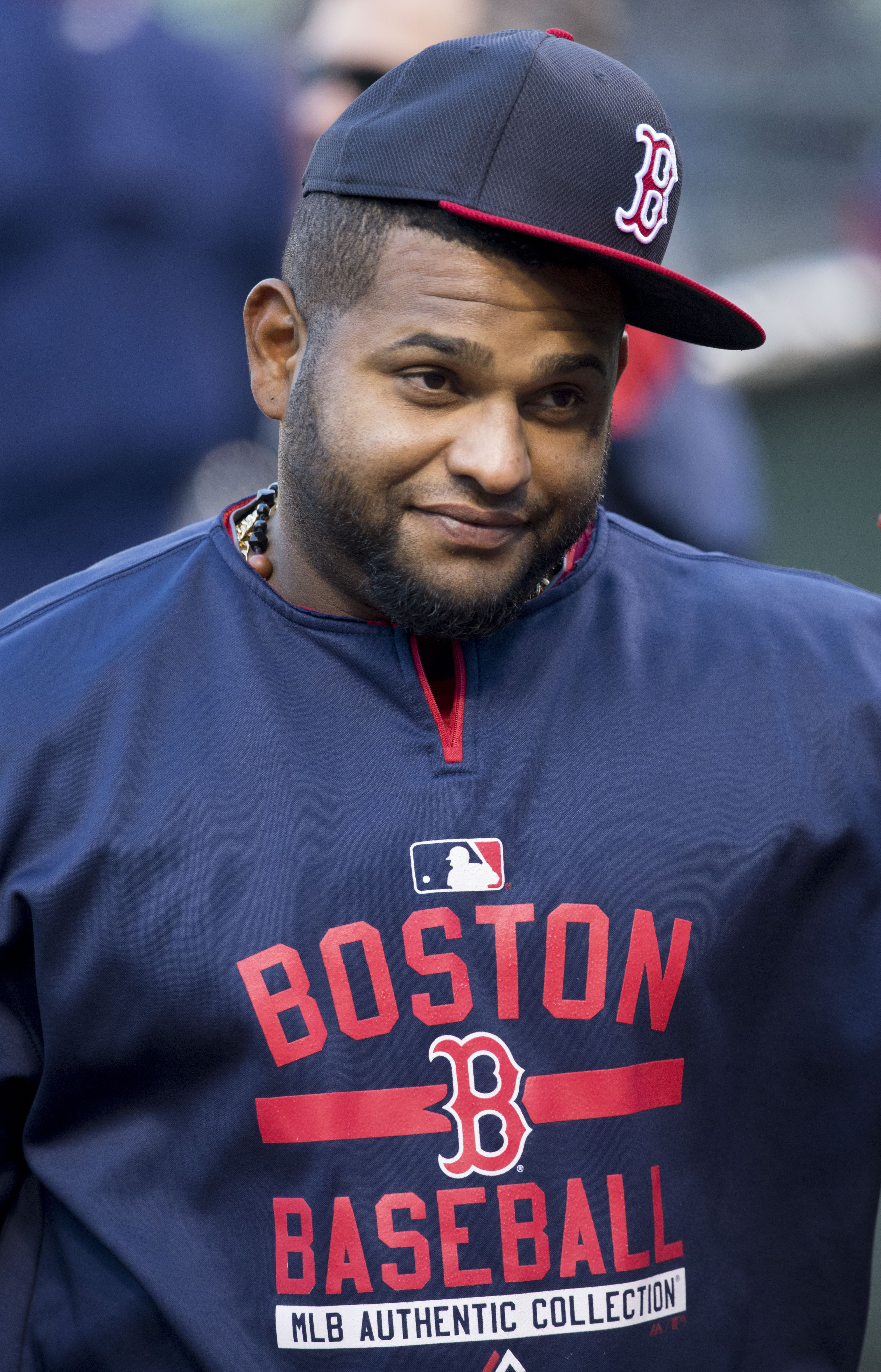 Sandoval with the Red Sox in 2015.