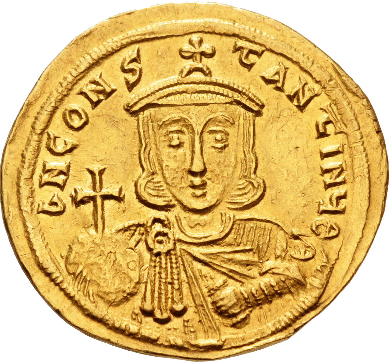 공동 황제로서의 콘스탄티누스 5세.