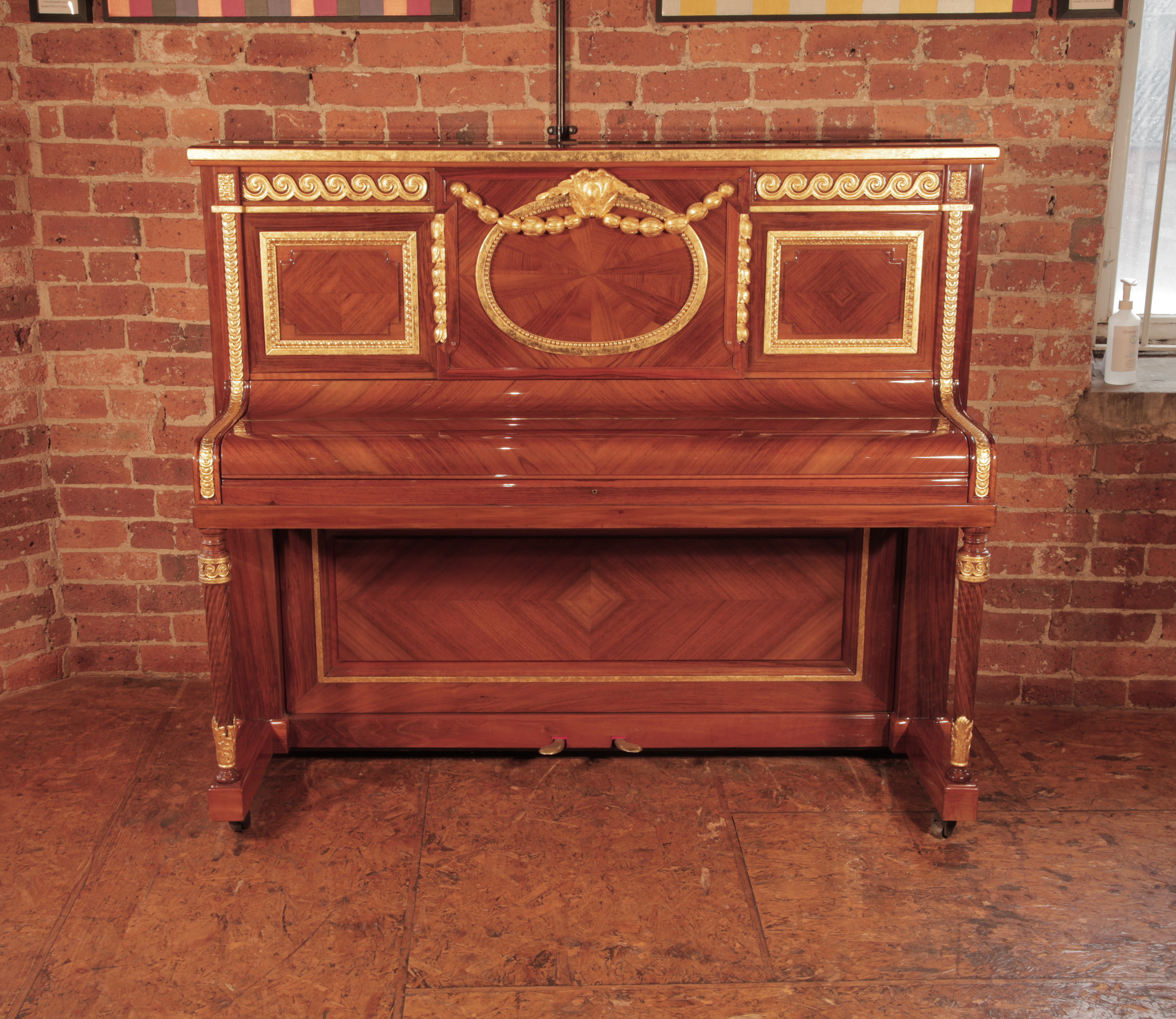 RMS Olympic Steinway Vertegrand Upright Piano #157550