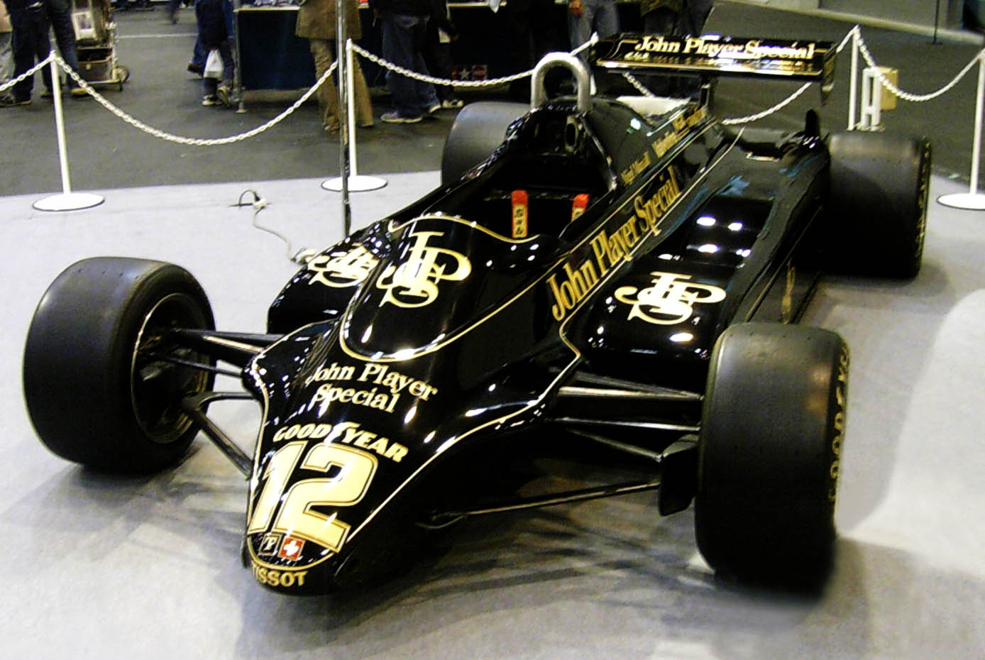 Lotus 91 Mansell dari tahun 1982.