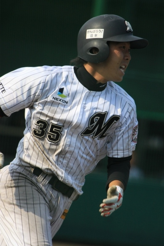 지바 롯데 마린스 시절 (2012년 롯데 우라와 구장)