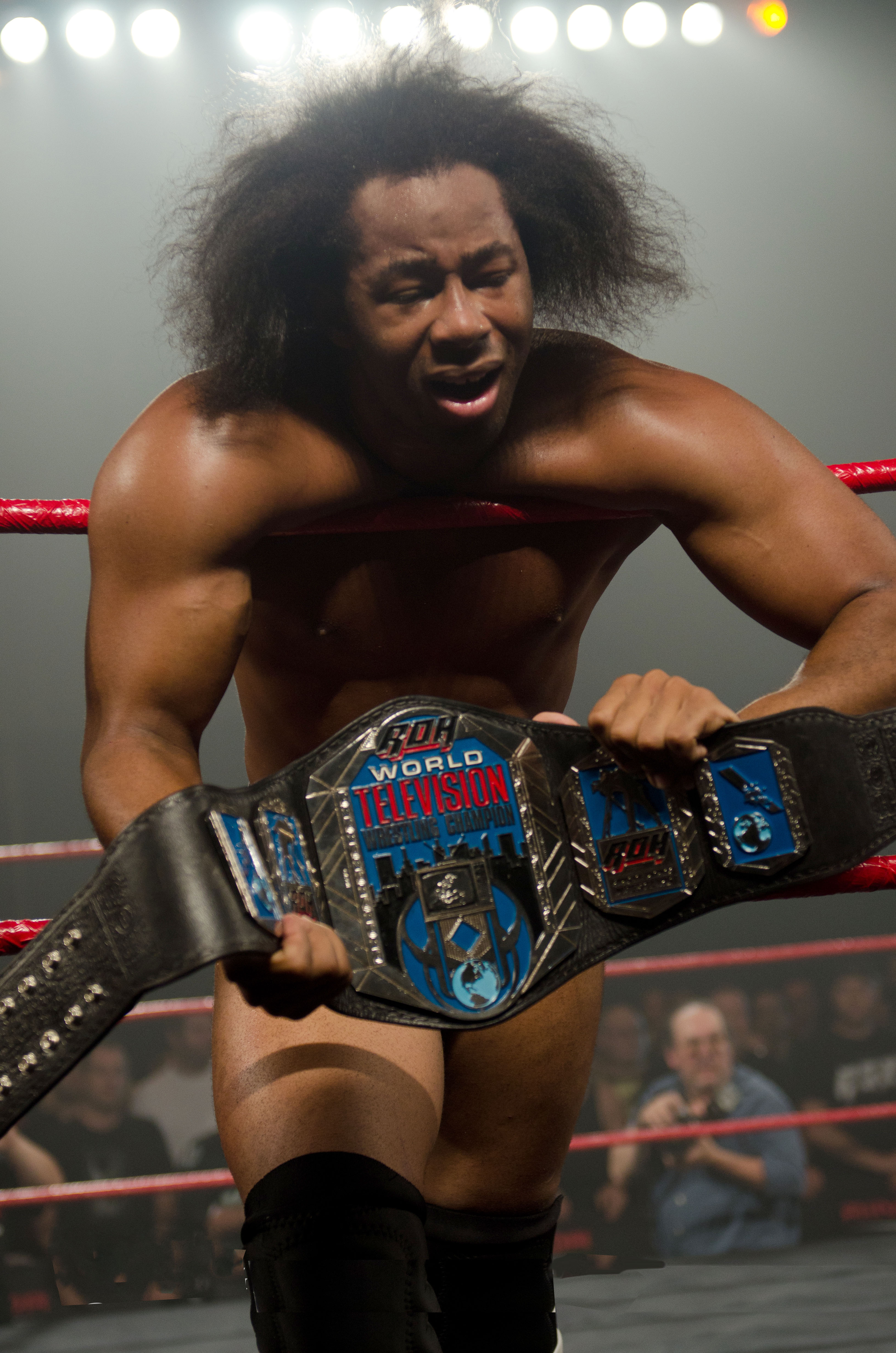 Lethal pada tahun 2011 selama masa jabatannya yang pertama sebagai ROH World Television Champion