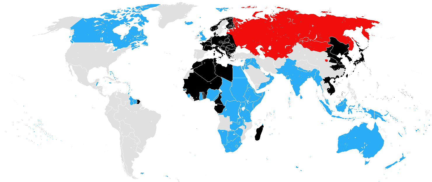 1941년 7월 연합국과 추축국의 상황