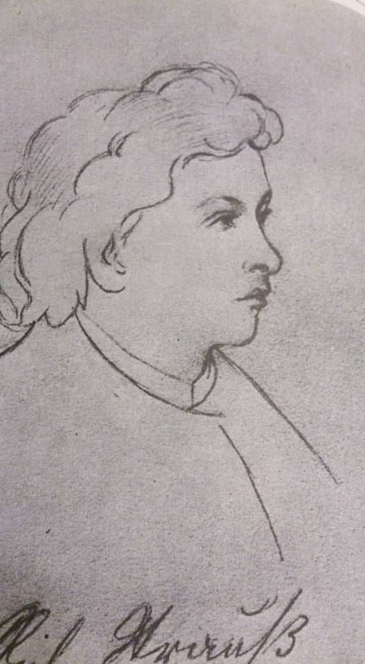 1880년의 리하르트 슈트라우스, Else Demelius-Schenkl 그림