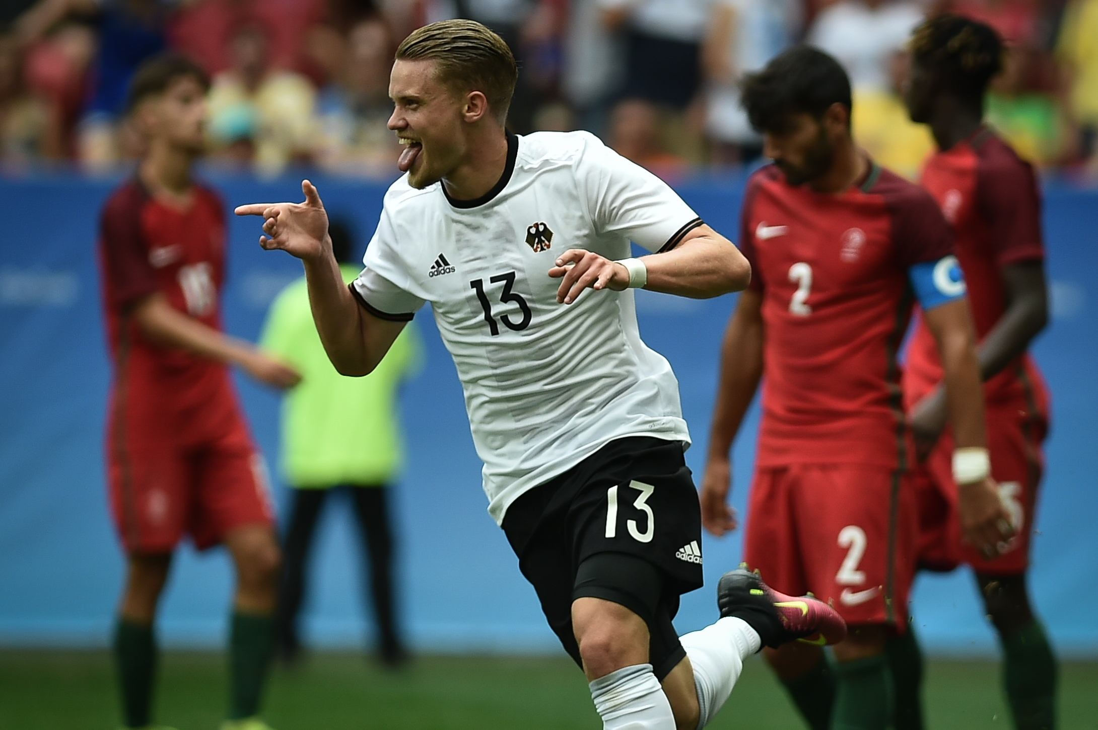 2016년 독일 올림픽 축구 국가대표팀 소속의 필리프 막스