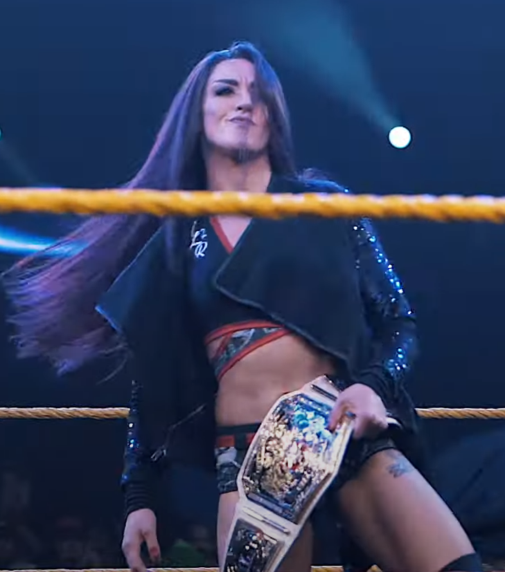 NXT UK 위민스 챔피언십의 최장수 챔피언이었던 레이.