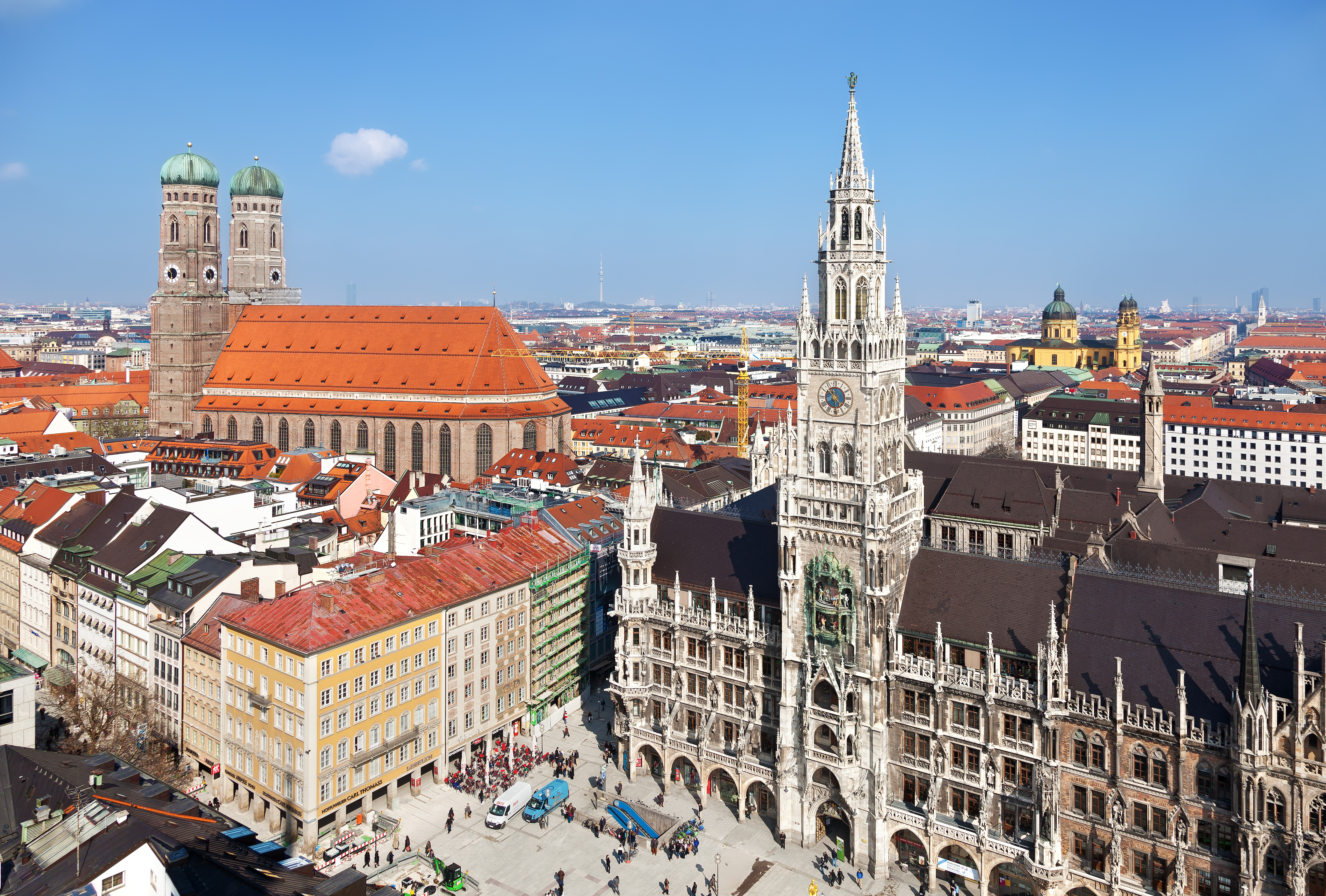 München, kota terbesar ketiga.