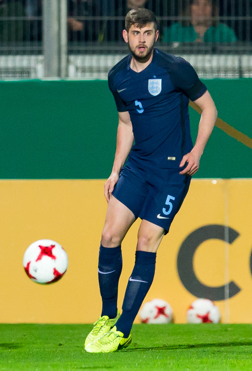 2017년 잉글랜드 U-21 소속으로 뛰는 스티븐스