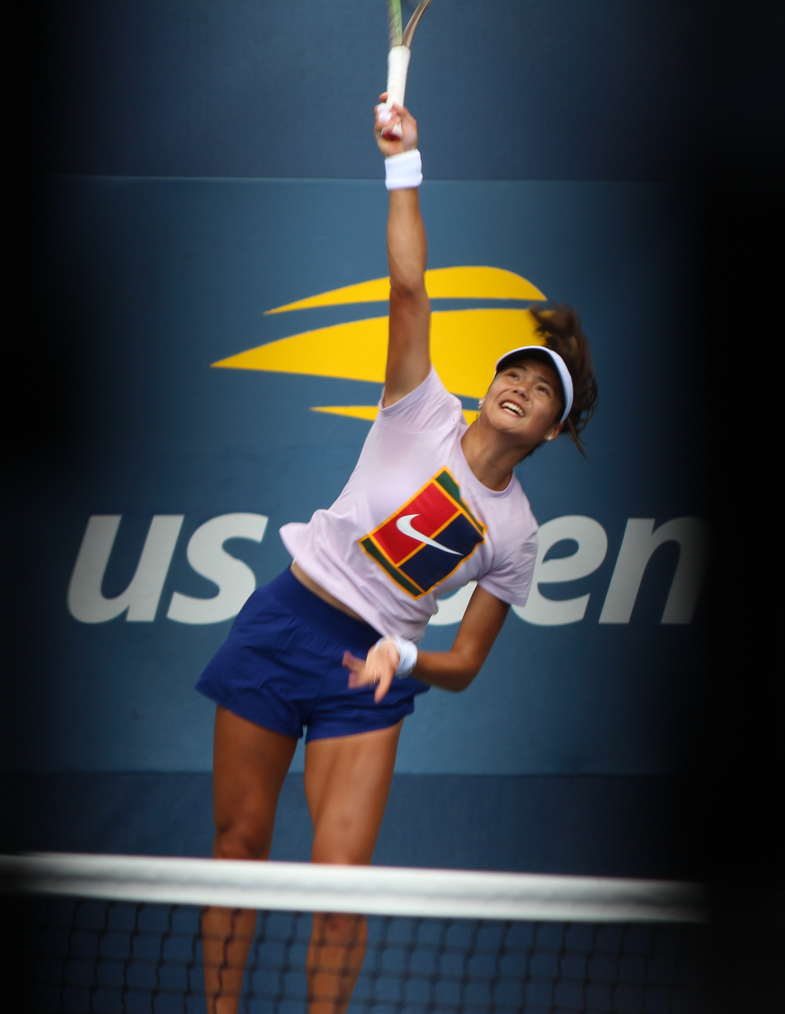Raducanu at the 2022 US Open