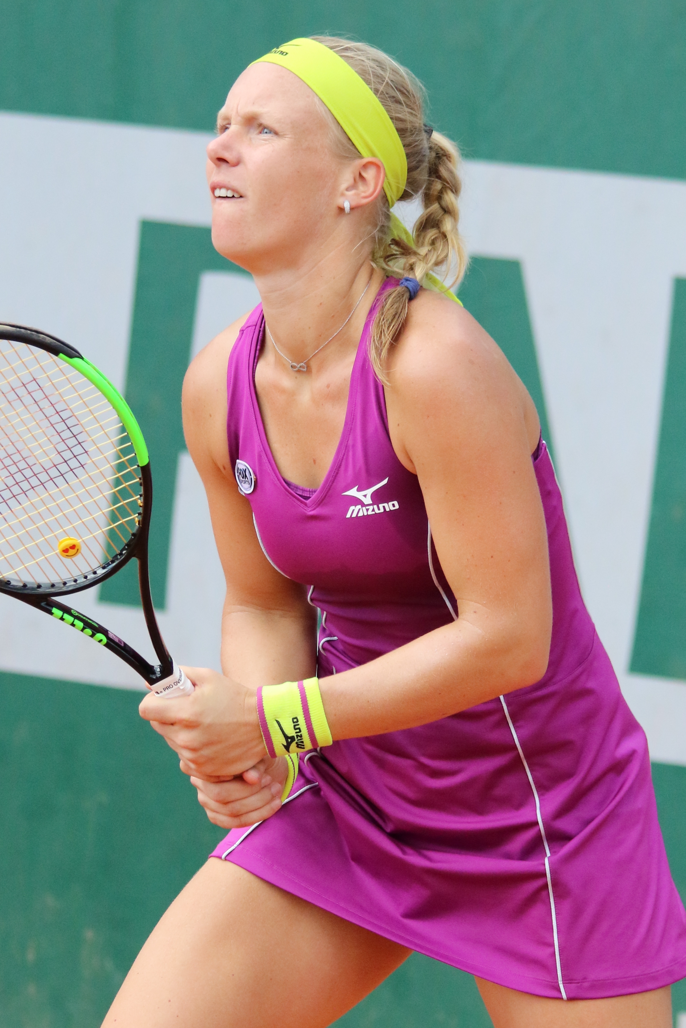 Bertens at the 2018 French Open