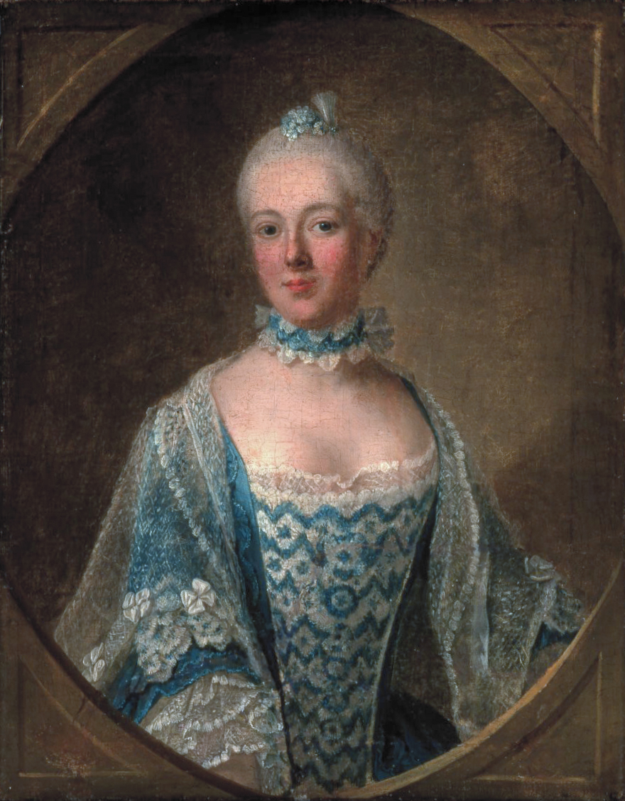 Belle de Zuylen, potret oleh Guillaume de Spinny (1759) di Kastil Zuylen.