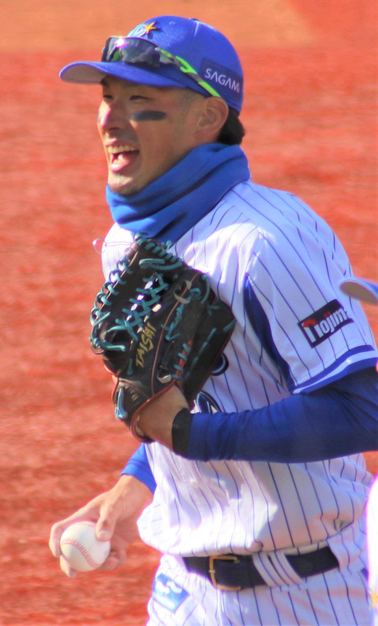 2022年3月6日、横浜スタジアムにて