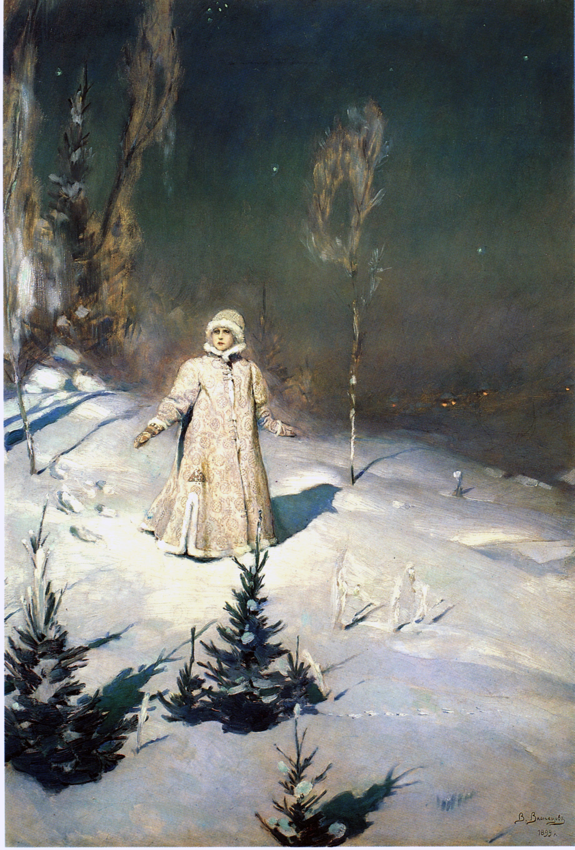 『雪娘』、1899年