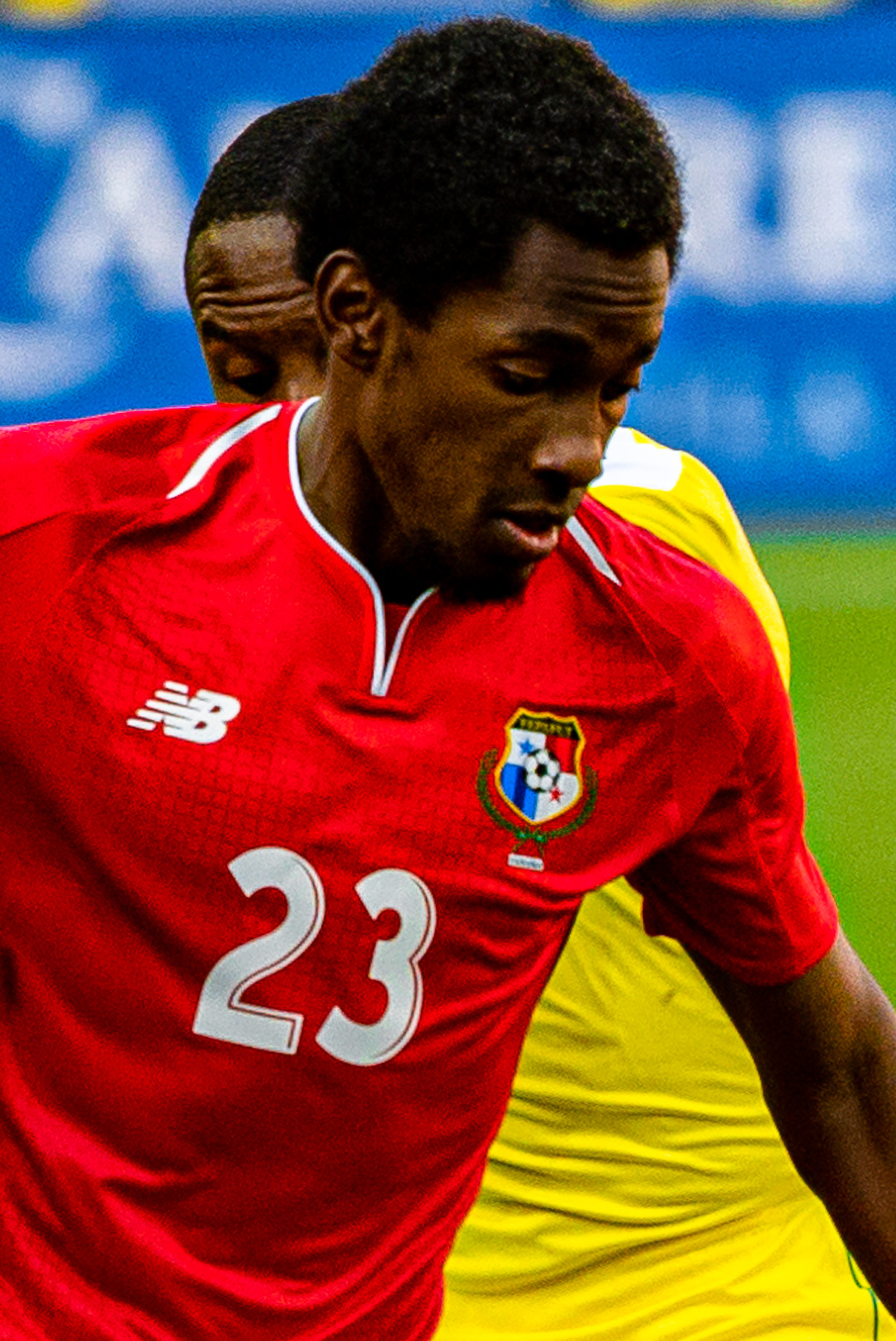 2019년 CONCACAF 골드컵에서 파나마 소속으로 뛰는 무리요
