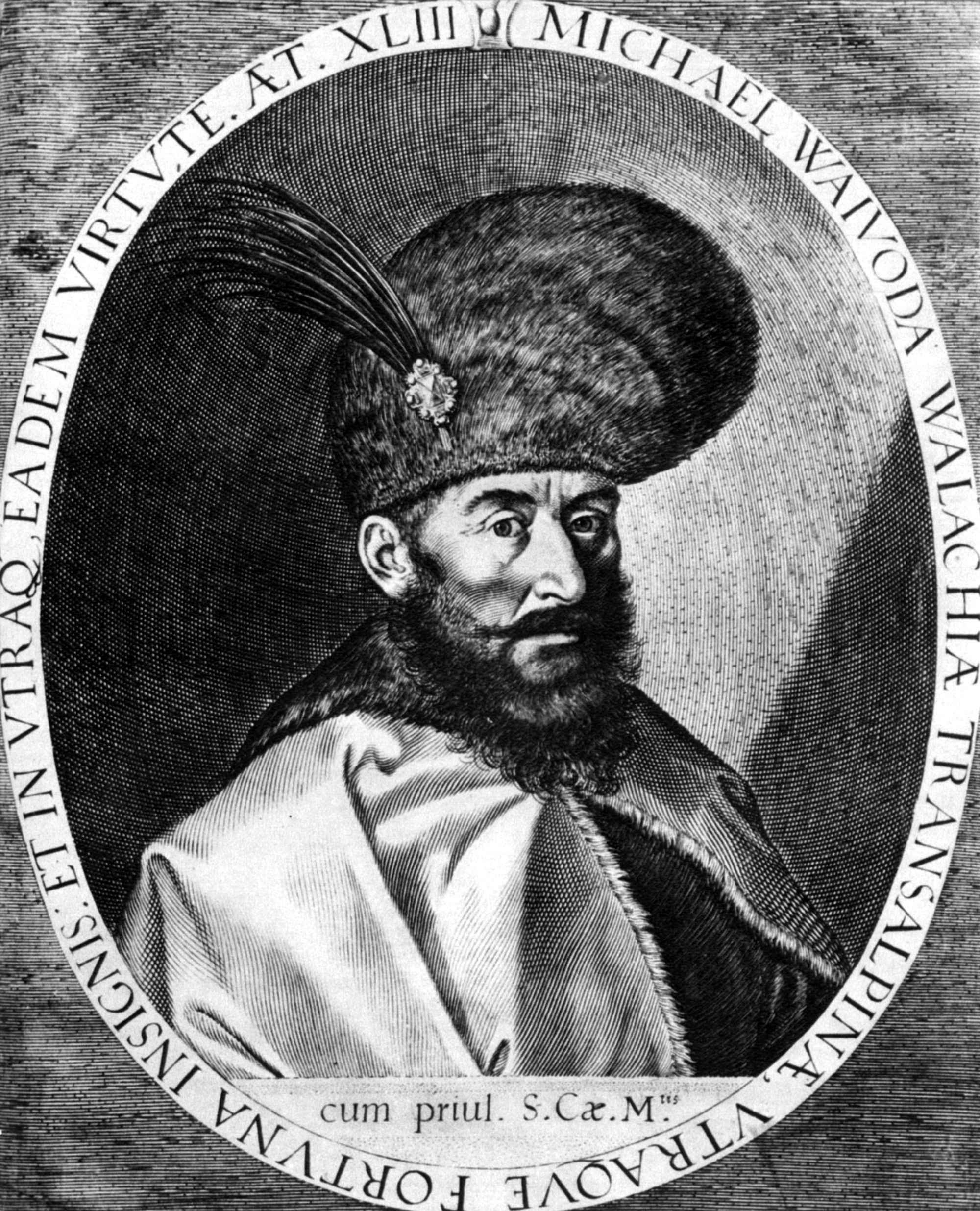 Michael the Brave (Mihai ViteazulMihai ViteazulRomanian), Prince of Wallachia, briefly united Wallachia, Moldavia, and Transylvania in 1600, becoming a powerful symbol for later Romanian nationalists.