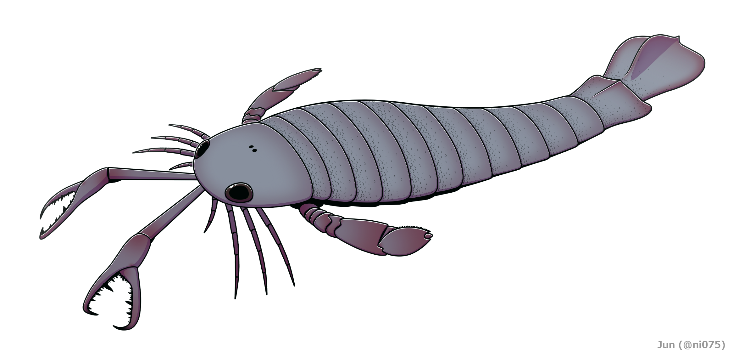  Image of how ''Jaekelopterus'' would have appeared in life
