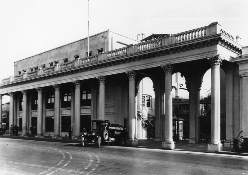 インス=トライアングル・スタジオ、1916年頃