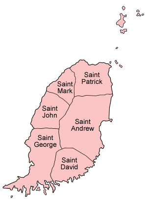 Administrative parishes of Grenada