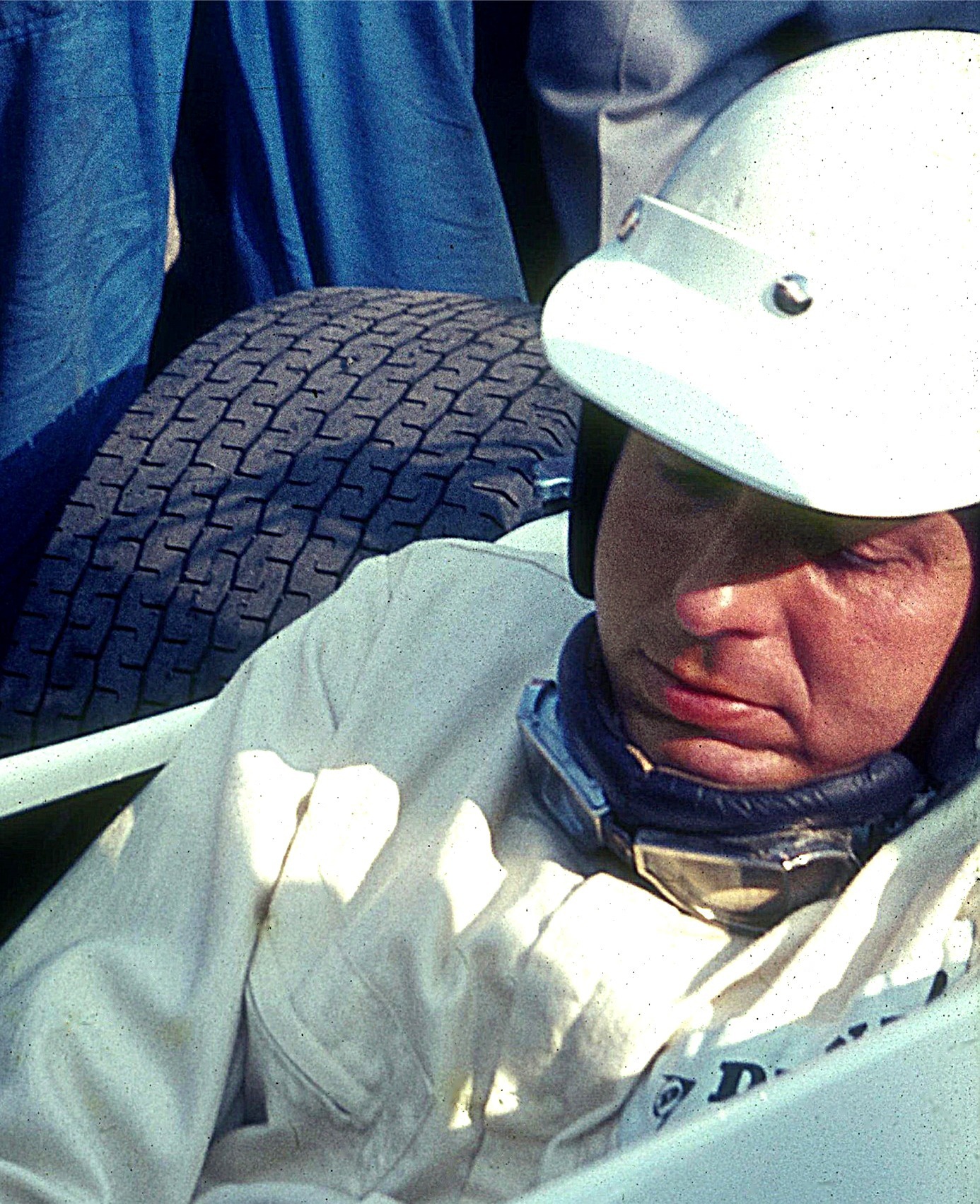 Hubert Hahne with Lola-BMW Formula 2 at the Nürburgring in 1968