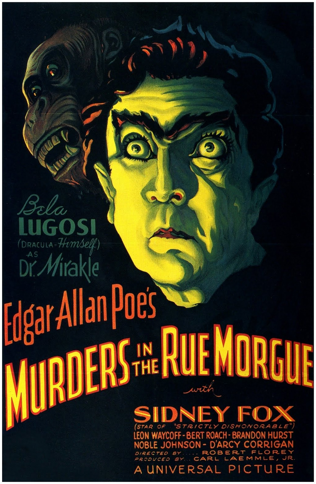 Murders in the Rue Morgue (1932) poster