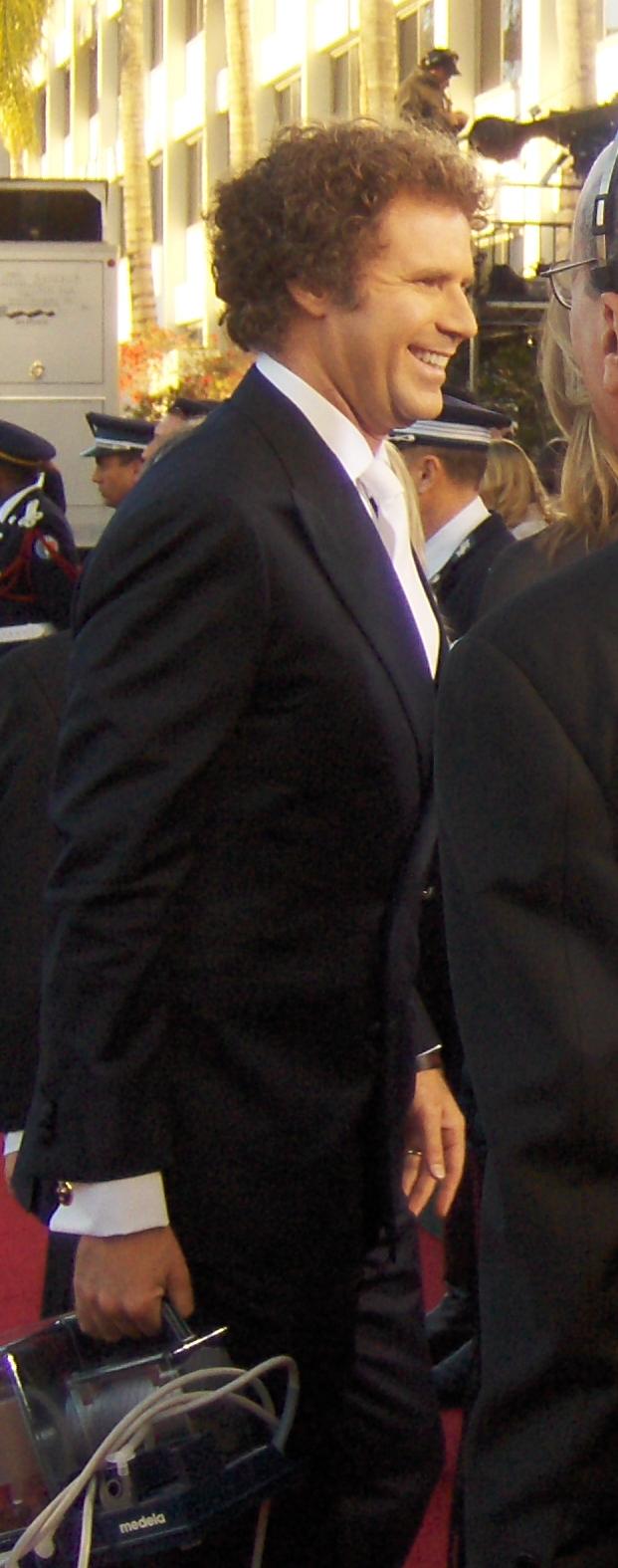 윌 페렐이 2007 골든 글로브 시상식의 레드 카펫에 있는 모습