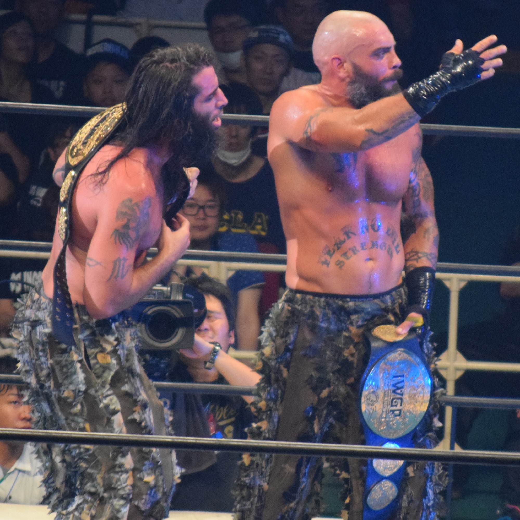 The Briscoe Brothers as the IWGP Tag Team Championship in June 2016