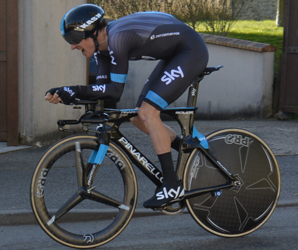 Thomas dalam prolog Paris-Nice 2015