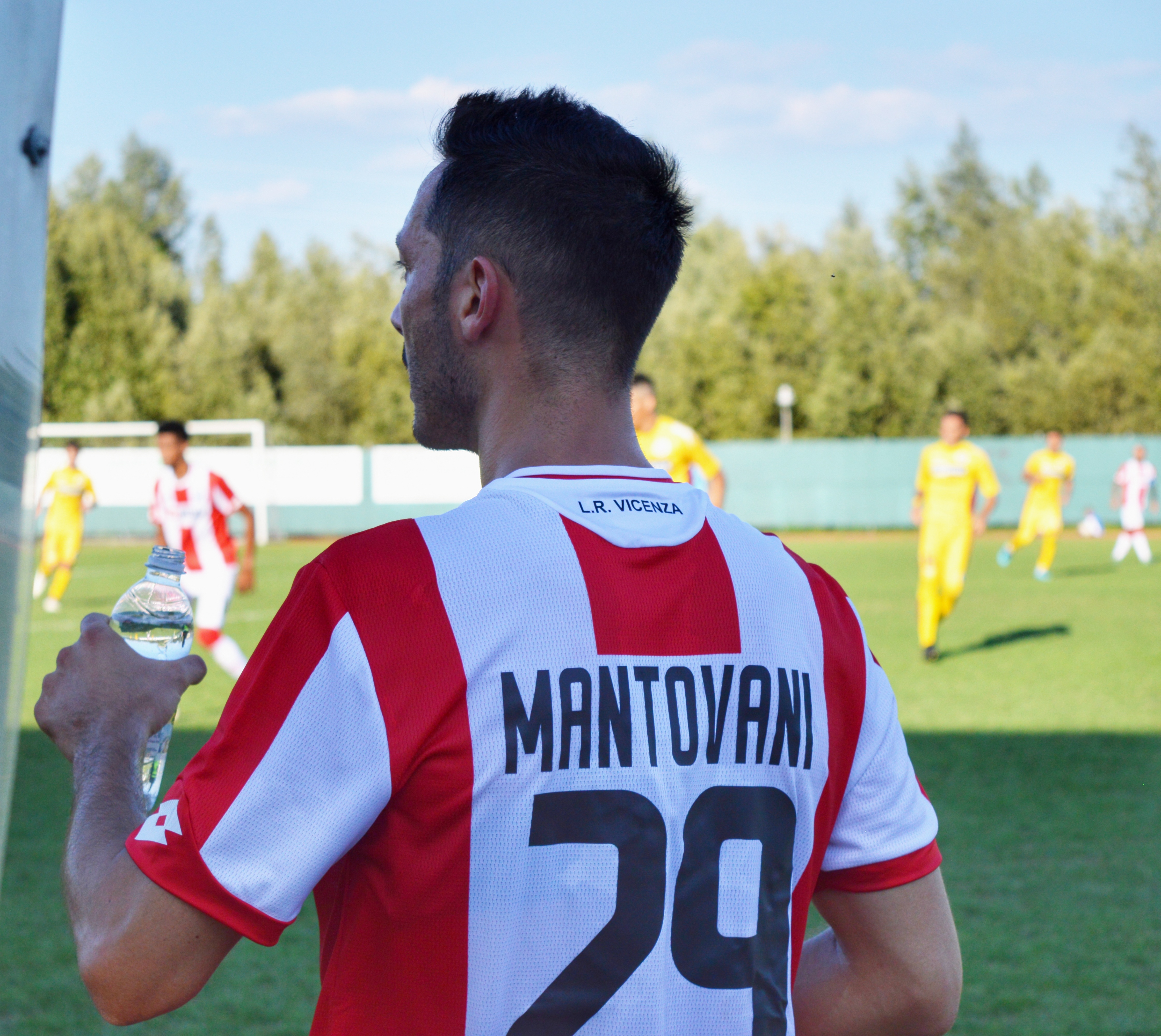 2018년 당시 안드레아 만토바니의 모습