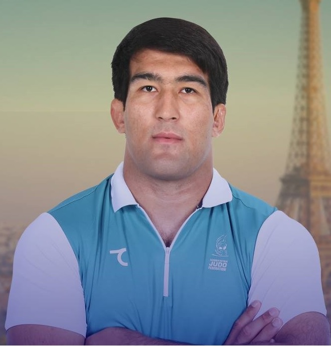 2023년 유도 월드 마스터스 대회에 출전한 알리셰르 유수포프