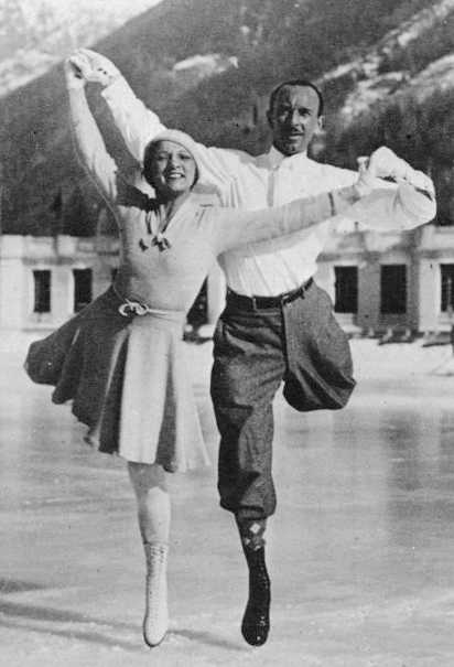1933년 앙드레 브뤼네와 피에르 브뤼네
