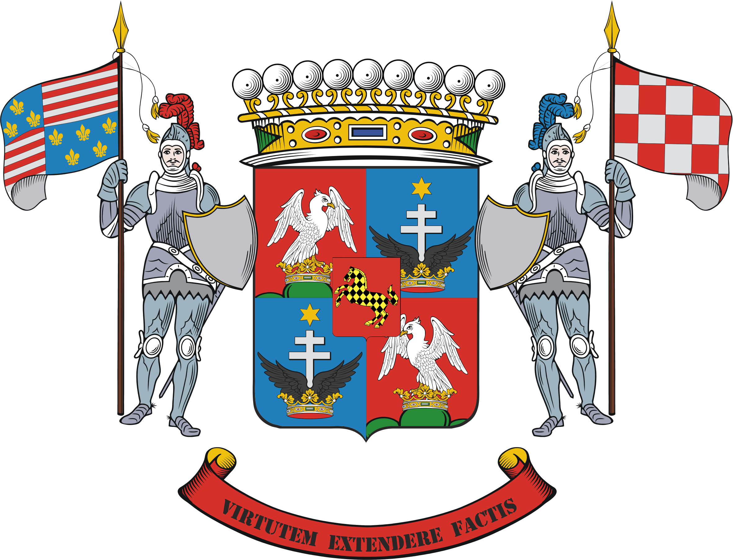 체스네키 가문의 문장