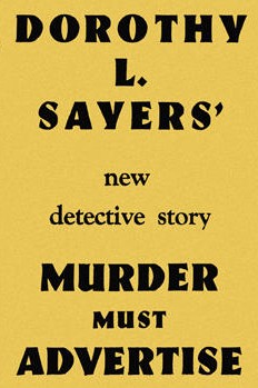 Murder Must Advertise 책 표지