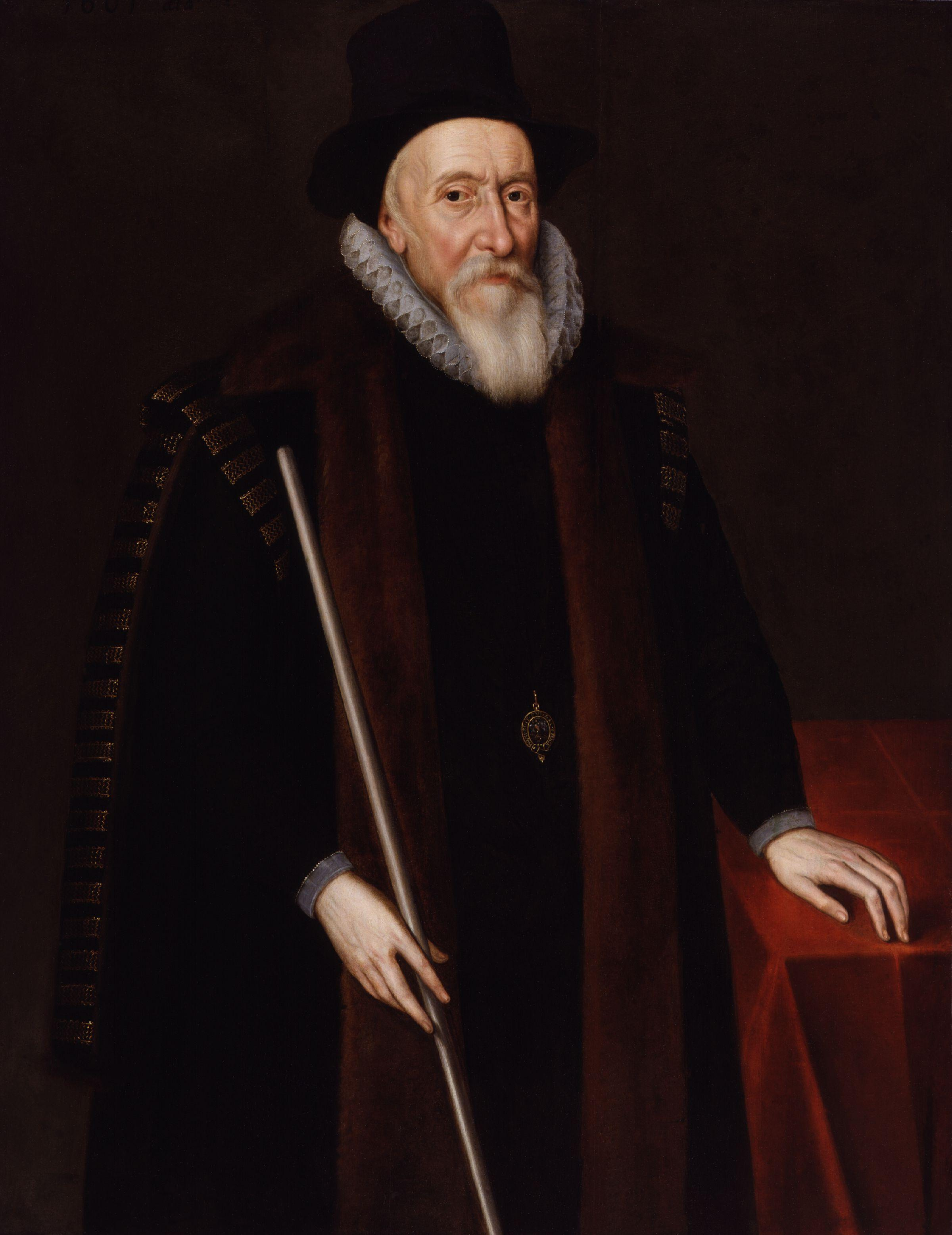 Portrait of Thomas Sackville, 1st Earl of Dorset.